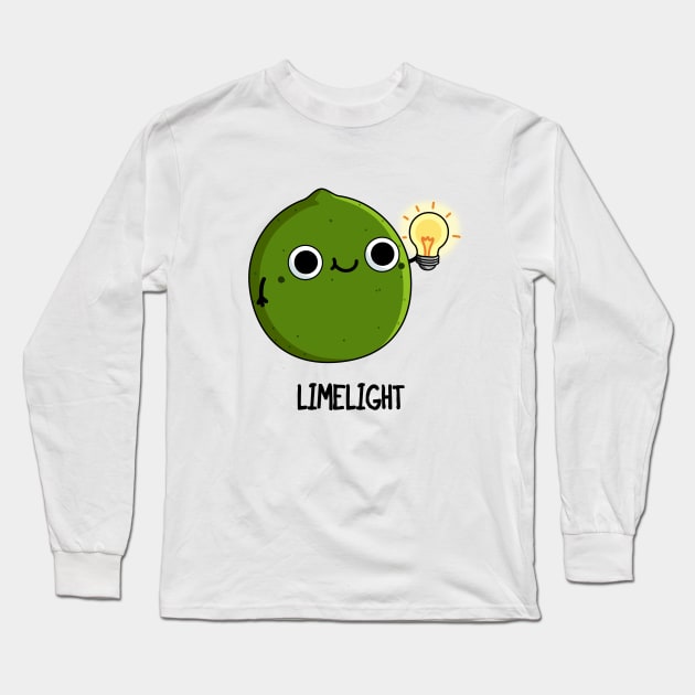 Limelight Funny Fruit Pun Long Sleeve T-Shirt by punnybone